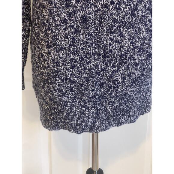 Vintage Lands End Open Cardigan | Heathered Blue | Womens Size Small | Clean EUC - Picture 8 of 10